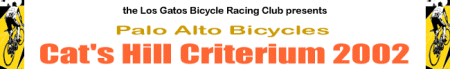 Cat's Hill 2002 Results