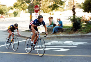 Greg Lemond in Cat's Hill, 1978