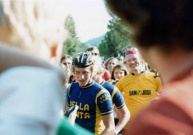 Greg Lemond in Cat's Hill, 1978